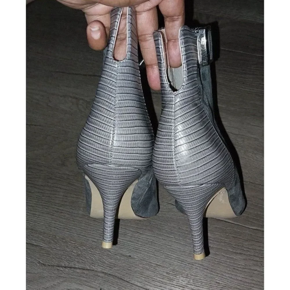 Ladies Comfortable Chic Pointy Toe Booties sz 9